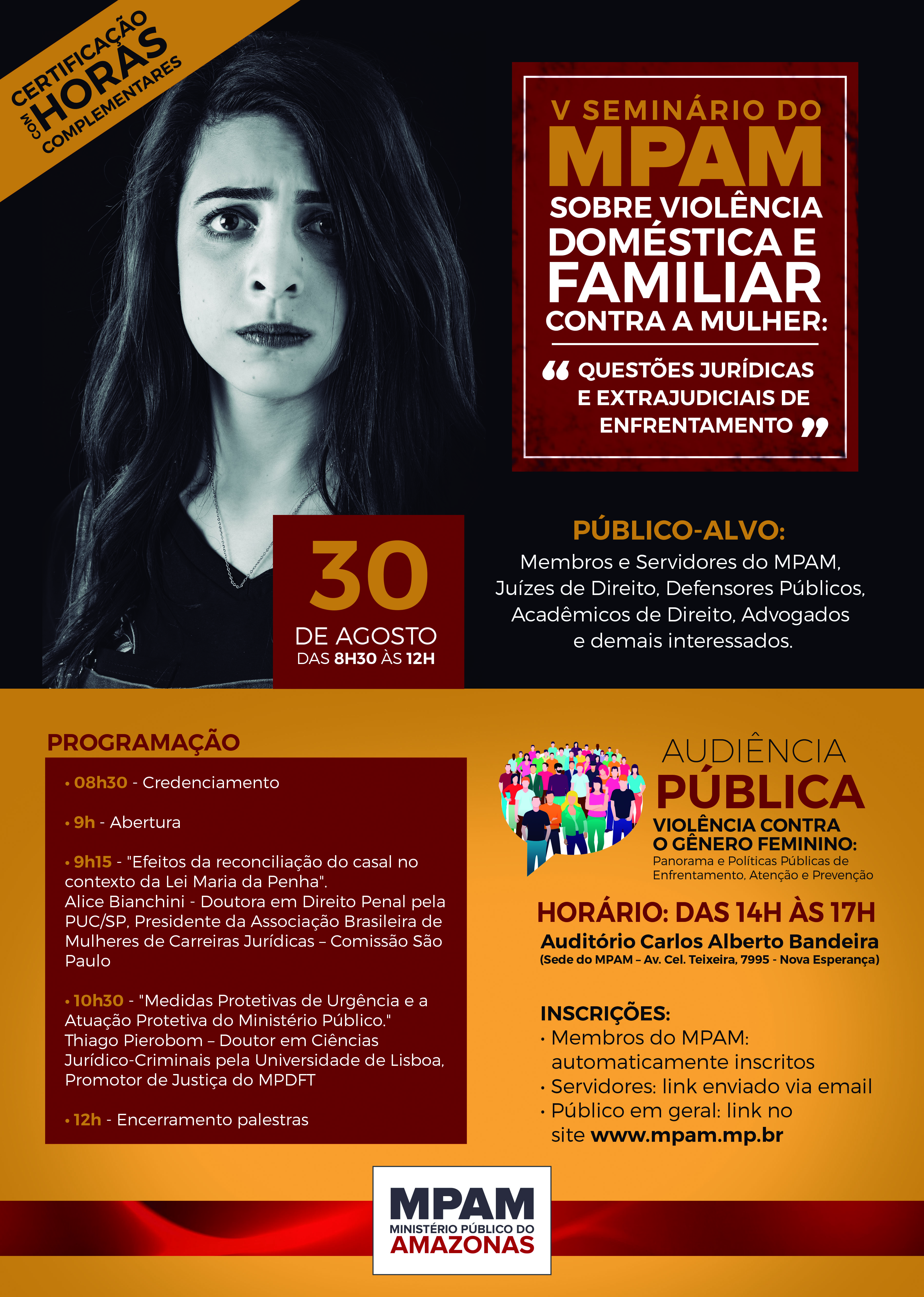 15-08-2019 - Campanha Violência Doméstica e Familia programação 8a329