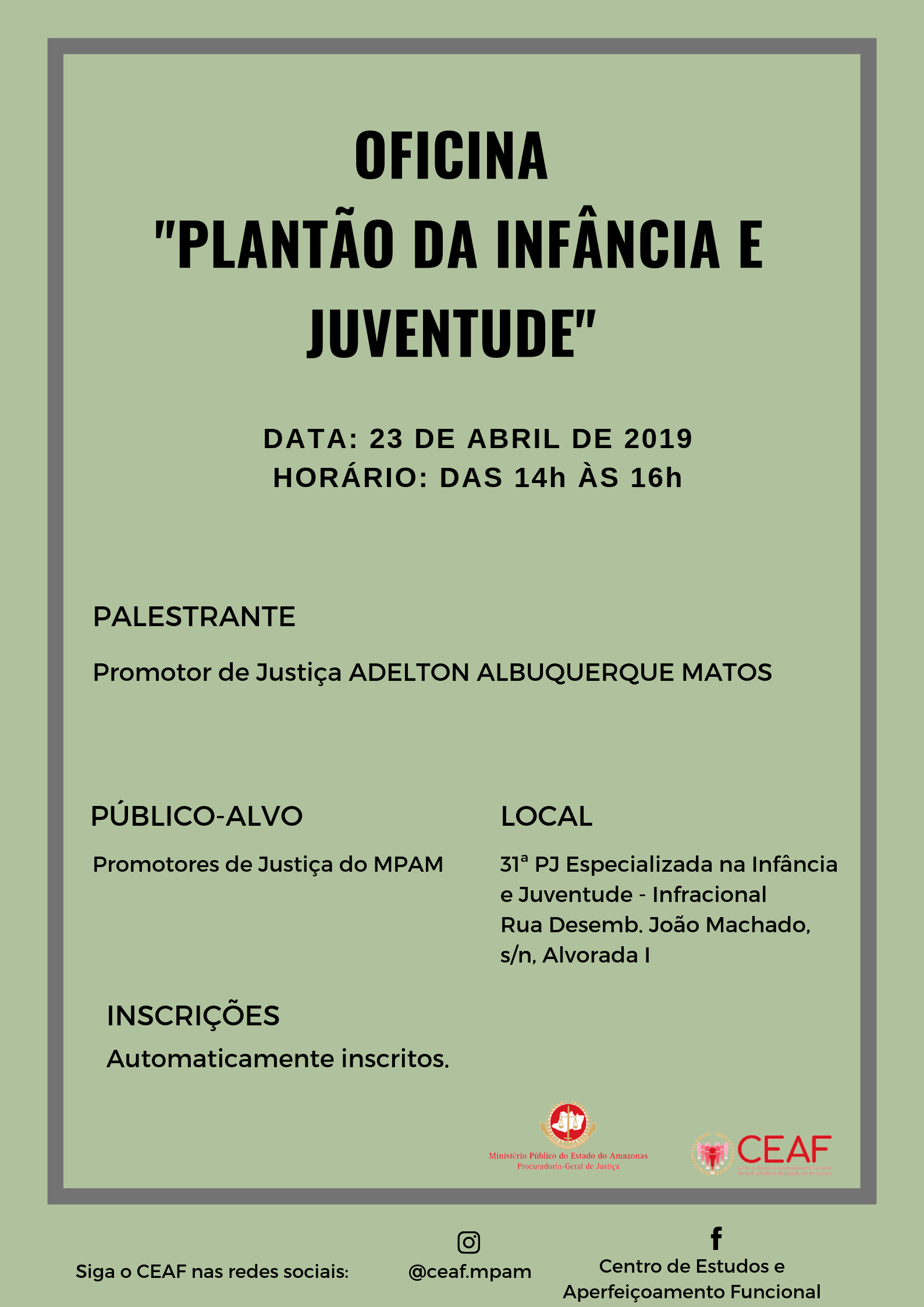 16-04-2019 - Oficina Plantão da Infância e Juventude 868e9