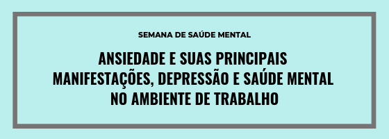 SEMANA DE SAÚDE MENTAL