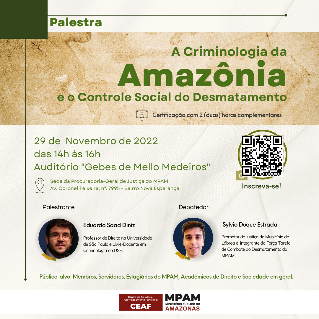 Card A Criminologia da Amazônia e o Controle Social do Desmatamento 36893