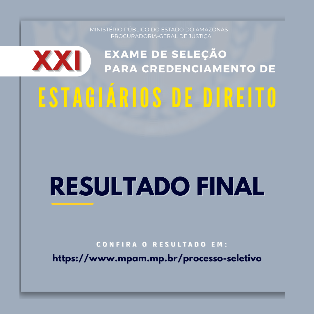 Cards Processo Seletivo Resultado Final e6b35