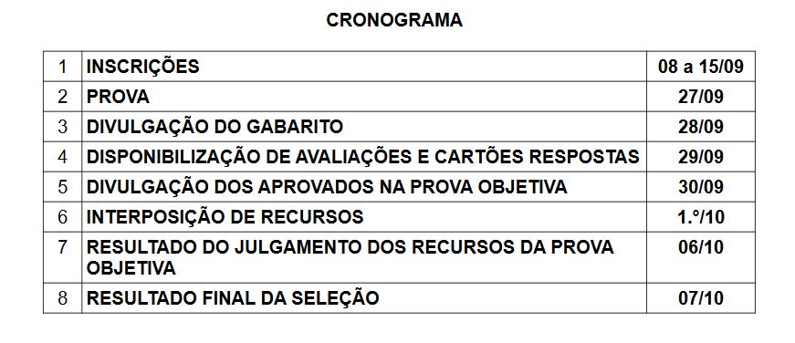 EXAME DE SELEÇÃO CRONOGRAMA NOVO 56f49