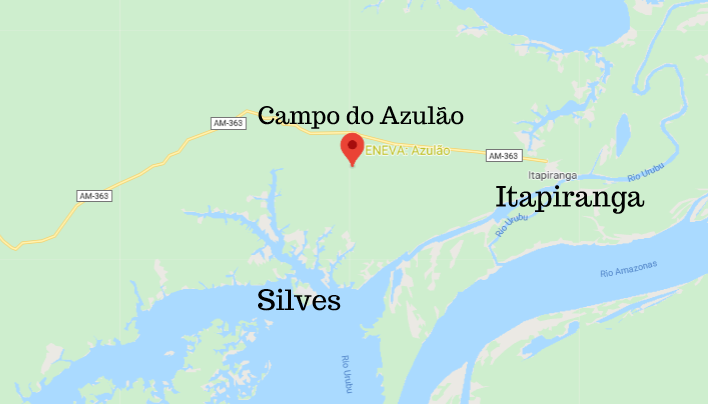 MAPA FINAL SILVES ITAPIRANGA CAMPO DO AZULÃO 8320b 235fe