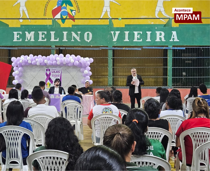 MPAM realiza palestra em Alvarães para promover combate à violência contra a mulher 2c594