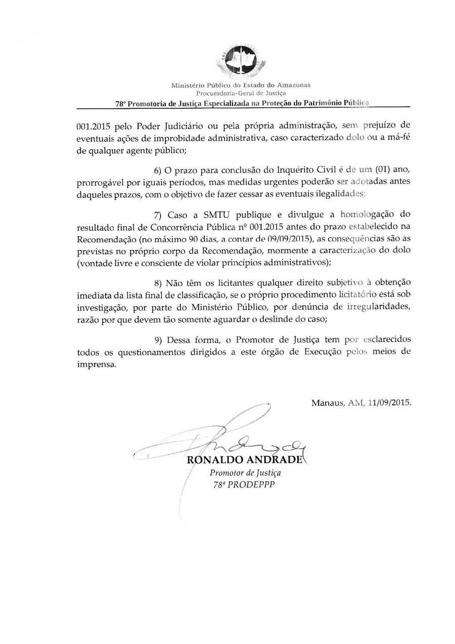 Nota de Esclarecimento Página 2