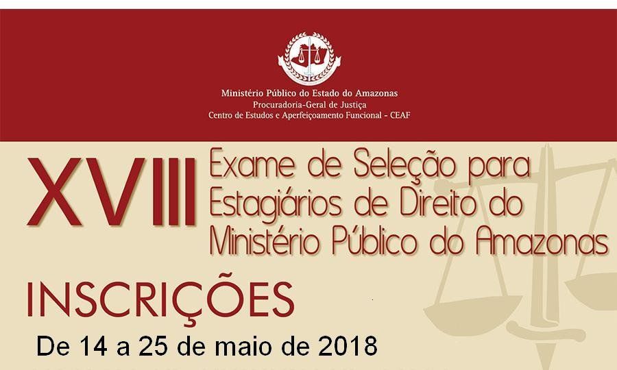 XVII Exame de Seleção - Estagiários de Direito 2018 2ok