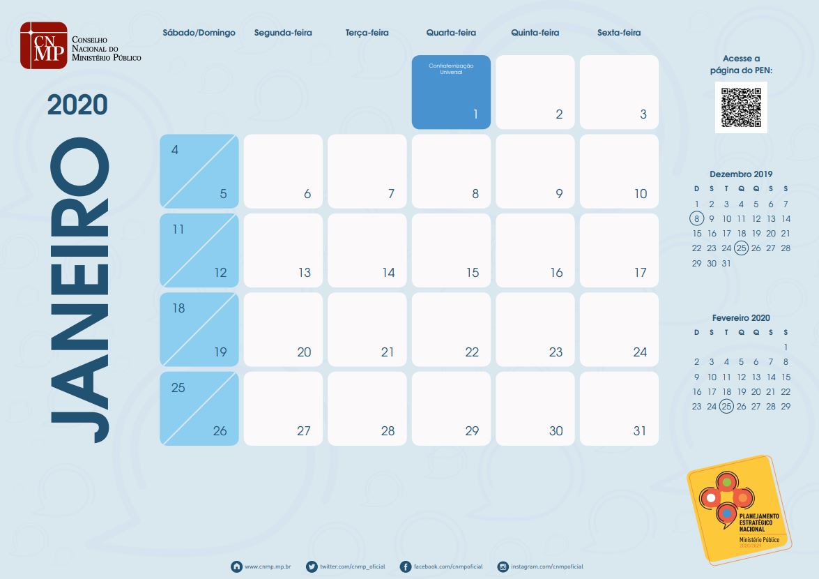 calendário CNMP e8a4d