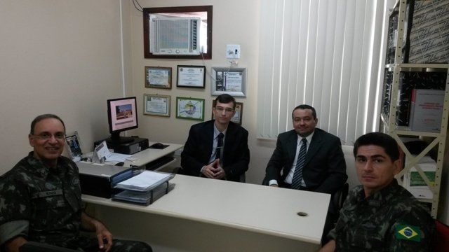 fotografia no gabinete da 1ªPJT
