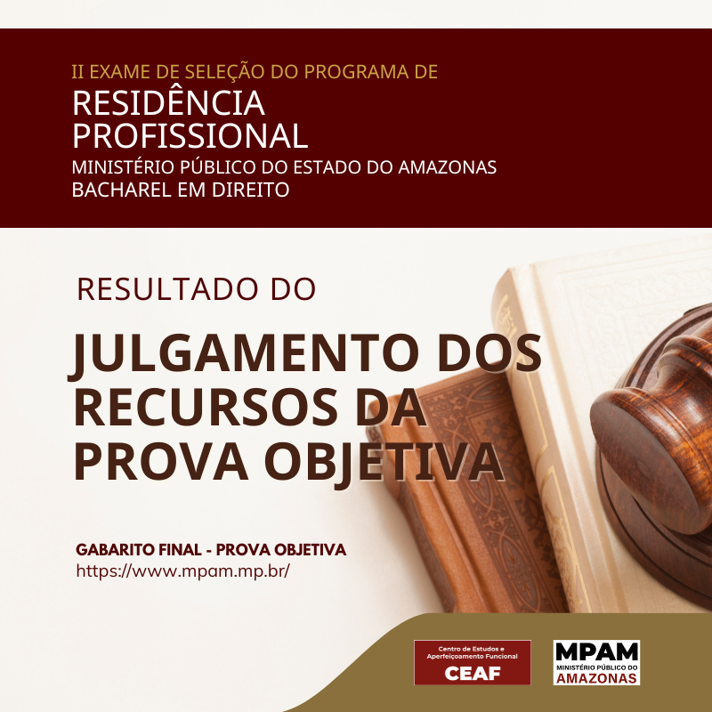 Julgamento dos recursos e gabarito a8946