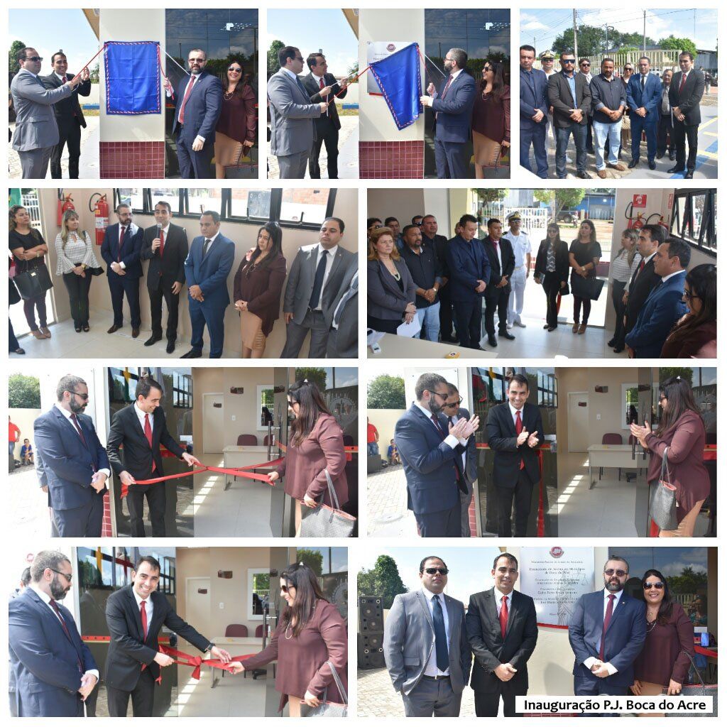 inauguracao PJ boca do acre 2