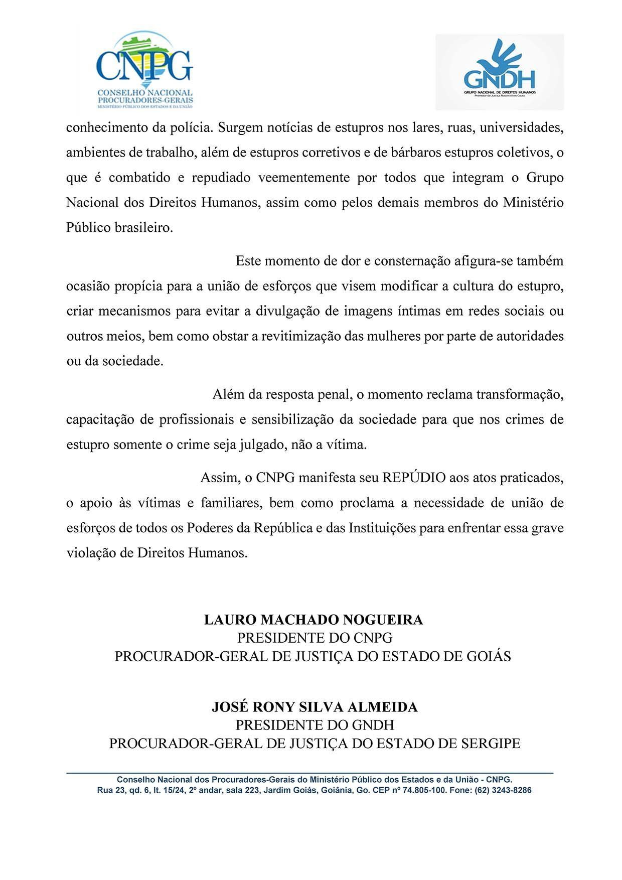 nota repudio estupro Página 2