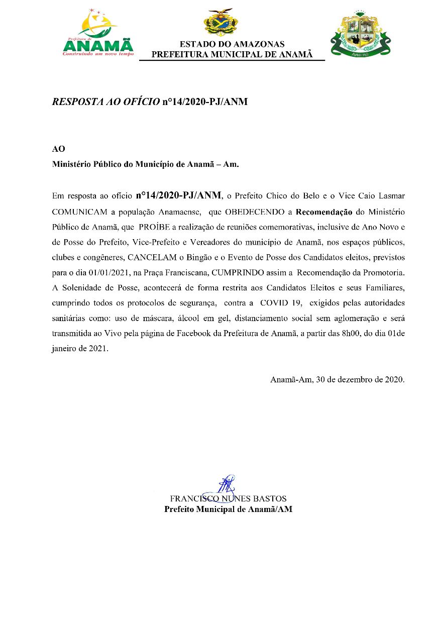 oficio anamã efa7e