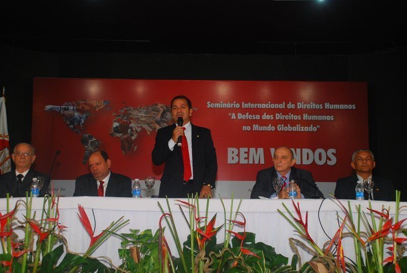 Procurador-Geral de Justiça na abertura do evento