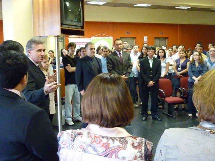 Promotor de Justiça Mauro Veras Bezerra em discurso em comemoração ao Dia Internacional do Meio Ambiente